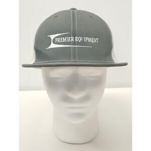 Pacific (OSFM) Gray Half Mesh Snapback Trucker Cap